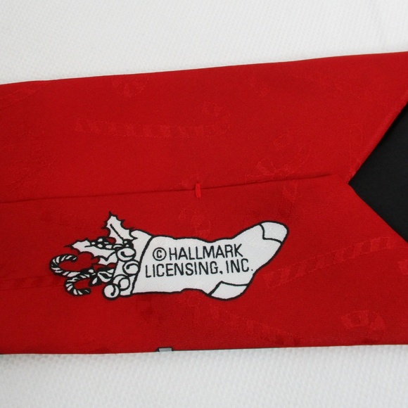 Hallmark Novelty Christmas Holiday Neck Tie - Picture 2 of 4